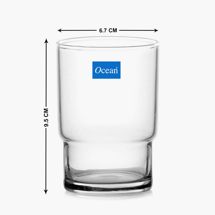 OCEAN Stack Set of 6 Juice Glasses - 245ml