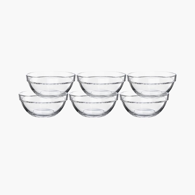 Buy OCEAN Stack Set of 6 Glass Serving Bowls - 70ml from Ocean at just ...