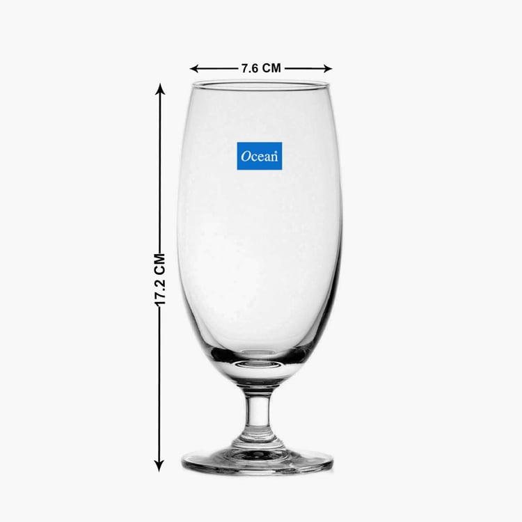 OCEAN Classic Set of 6 Beer Goblets - 420ml