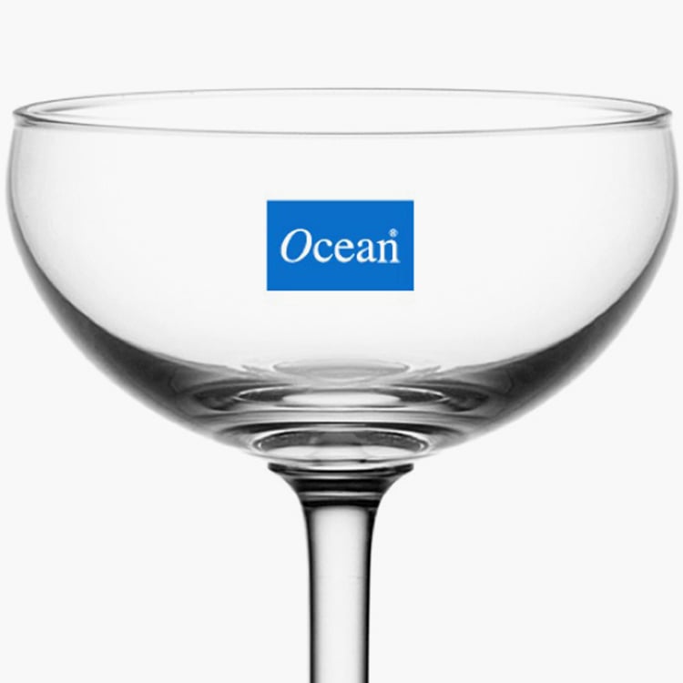 OCEAN Classic Set of 6 Saucer Champagne Glasses - 200ml