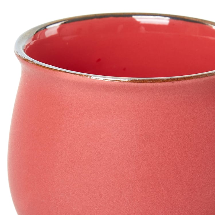 Vibgyor Set of 4 Stoneware Soup Bowls - 340ml