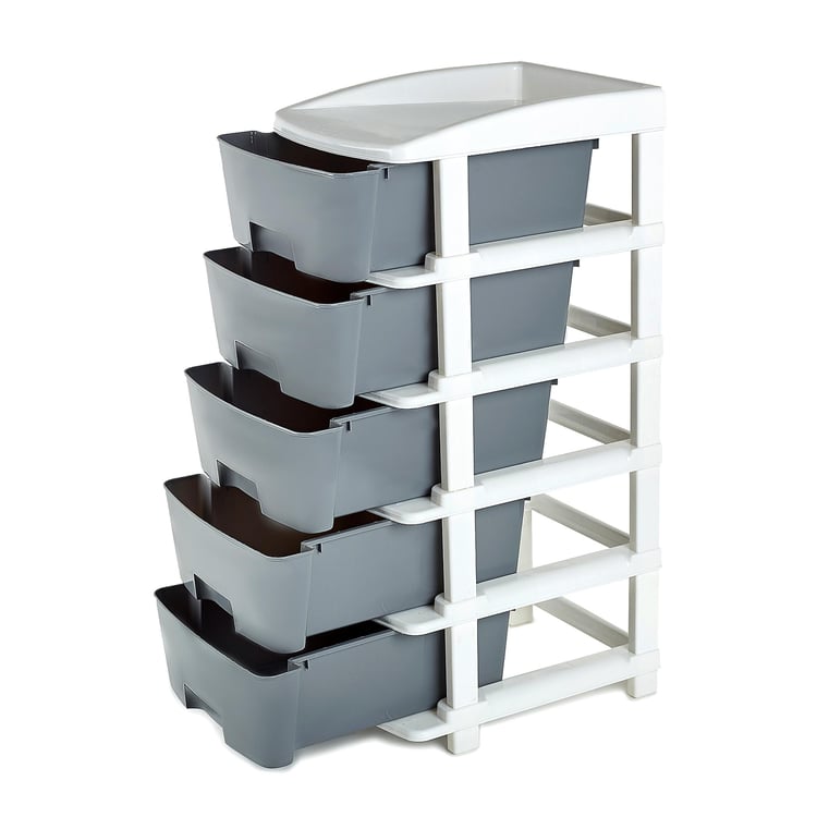 Omnia Oban Polypropylene 5-Tier Drawers