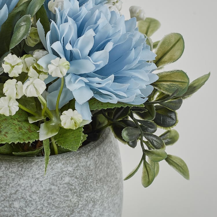 Gloria Artificial Flowers in Paper Pot