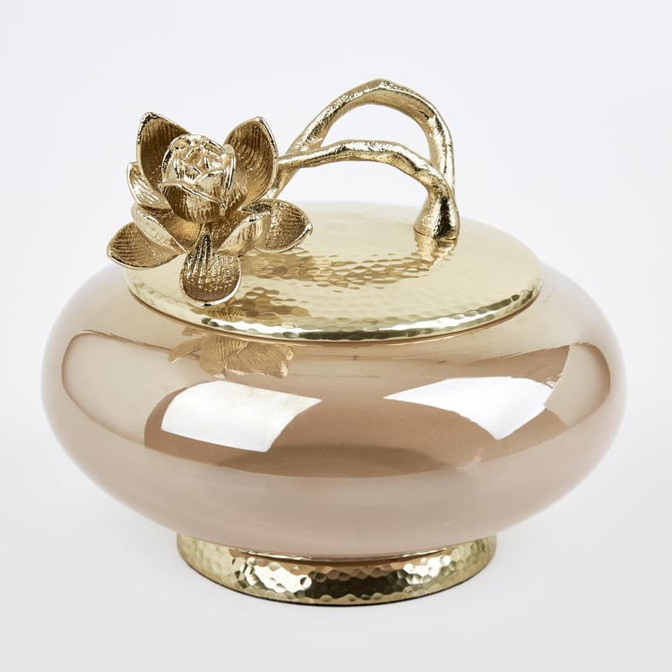 Eternity Vivere Glass Decorative Canister