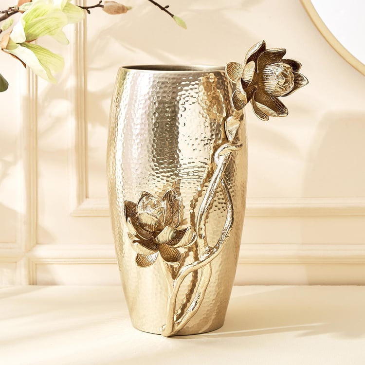 Eternity Vivere Metal Lotus Vase