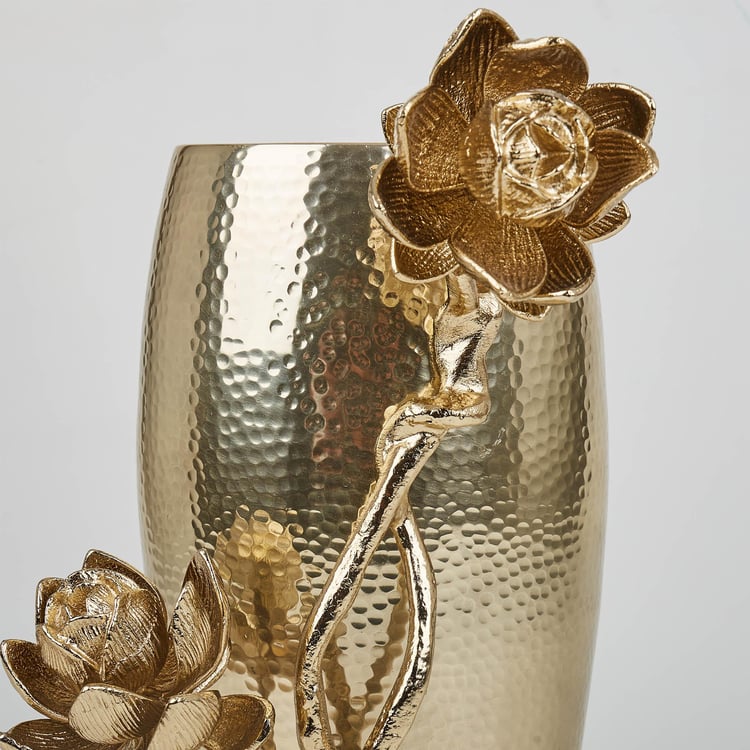 Eternity Vivere Metal Lotus Vase