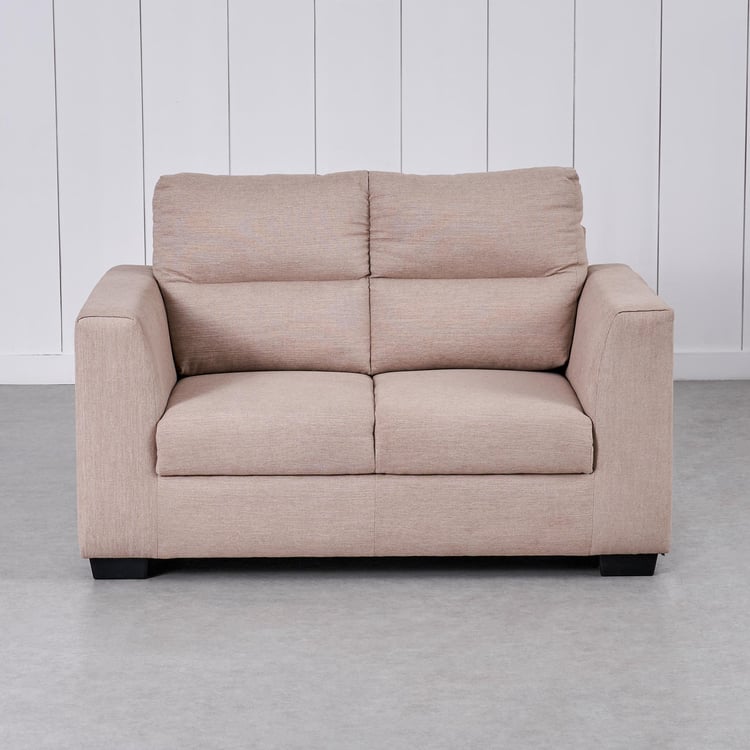 Ellora Fabric 2-Seater Sofa - Beige