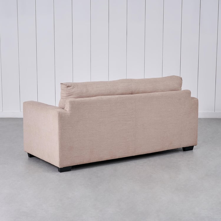 Ellora Fabric 3-Seater Sofa - Beige