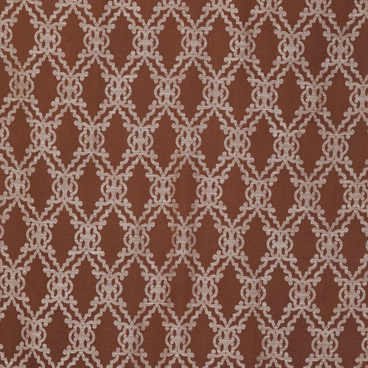 Jade Set of 2 Jacquard Light Filtering Door Curtains