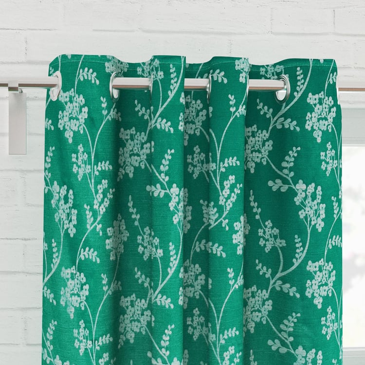 Jade Set of 2 Jacquard Light Filtering Window Curtains