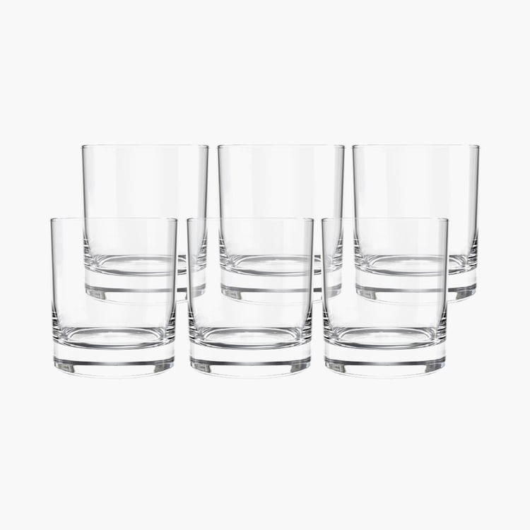 OCEAN San Marino Set of 6 Whisky Glasses - 300ml