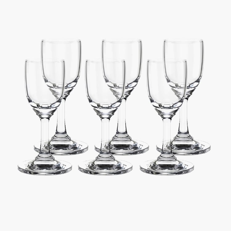 OCEAN Classic Set of 6 Liqueur Glasses - 30ml