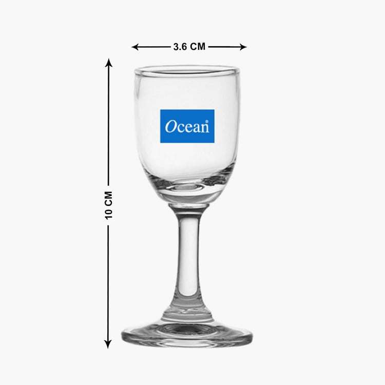 OCEAN Classic Set of 6 Liqueur Glasses - 30ml