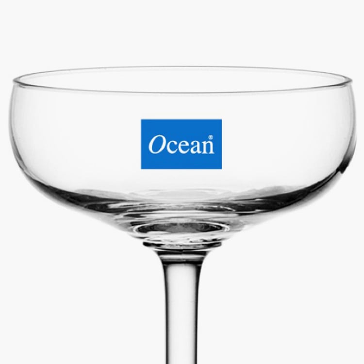 OCEAN Classic Set of 6 Saucer Champagne Glasses - 135ml