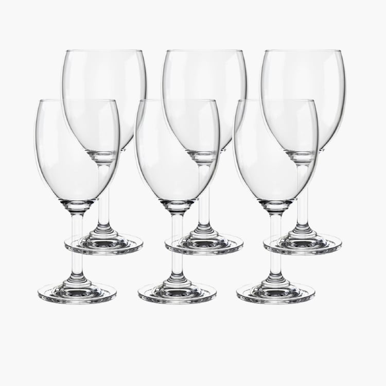 OCEAN Classic Set of 6 Wine Glasses - 195ml