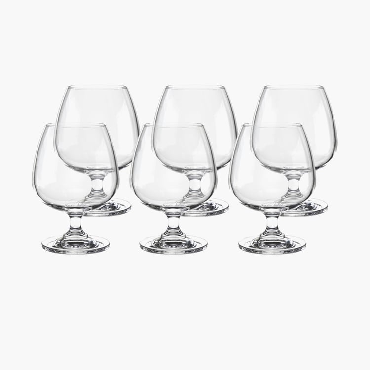 OCEAN Classic Set of 6 Brandy Glasses - 255ml