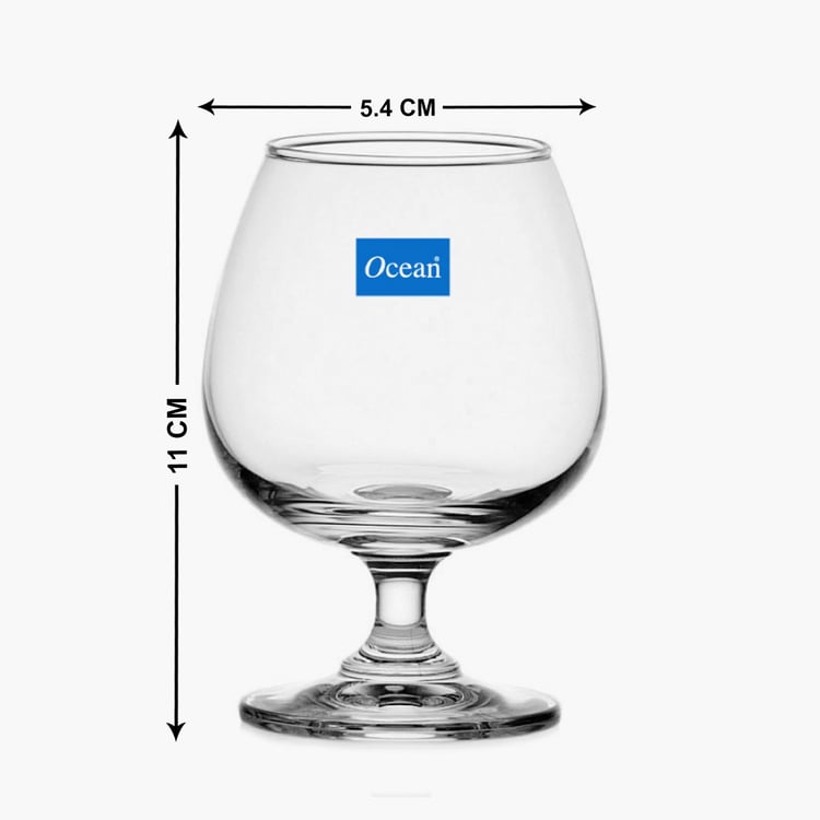 OCEAN Classic Set of 6 Brandy Glasses - 255ml