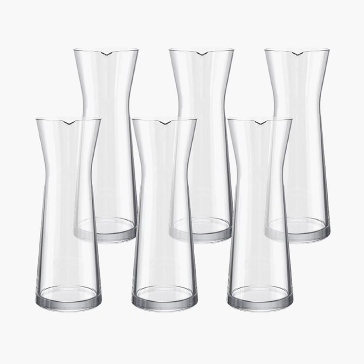 OCEAN Bistro Set of 6 Glass Carafes - 610ml