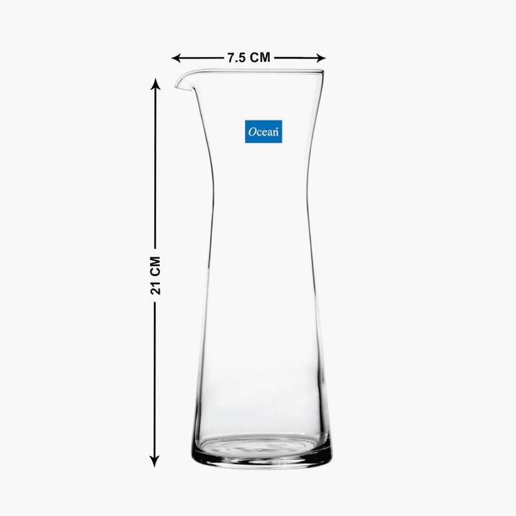 OCEAN Bistro Set of 6 Glass Carafes - 610ml