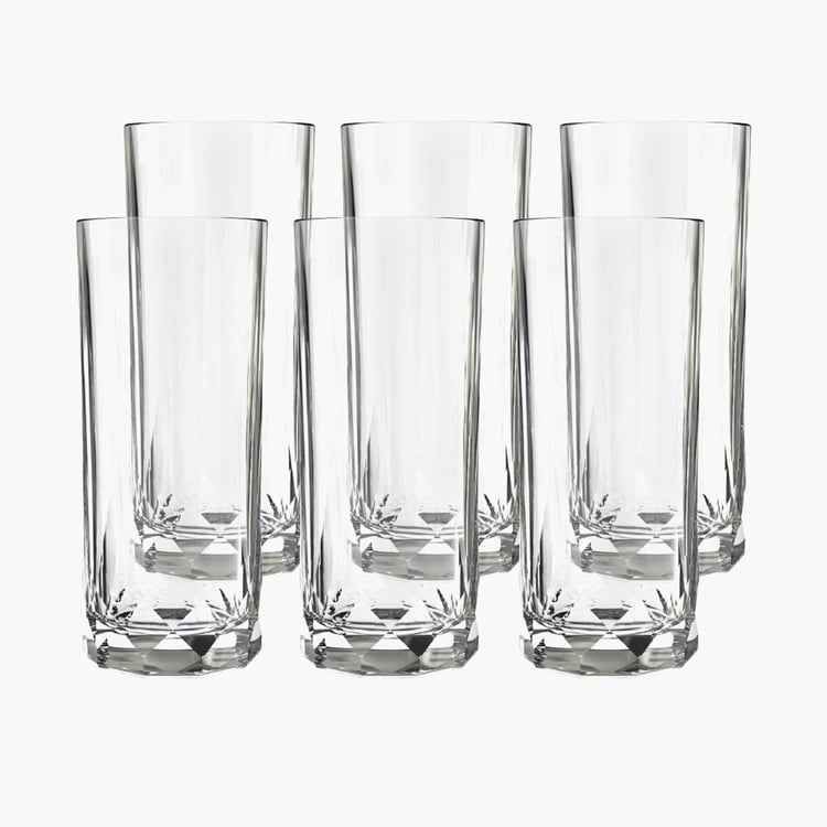 OCEAN Connexion Set of 6 Soft Drink Glasses - 430ml