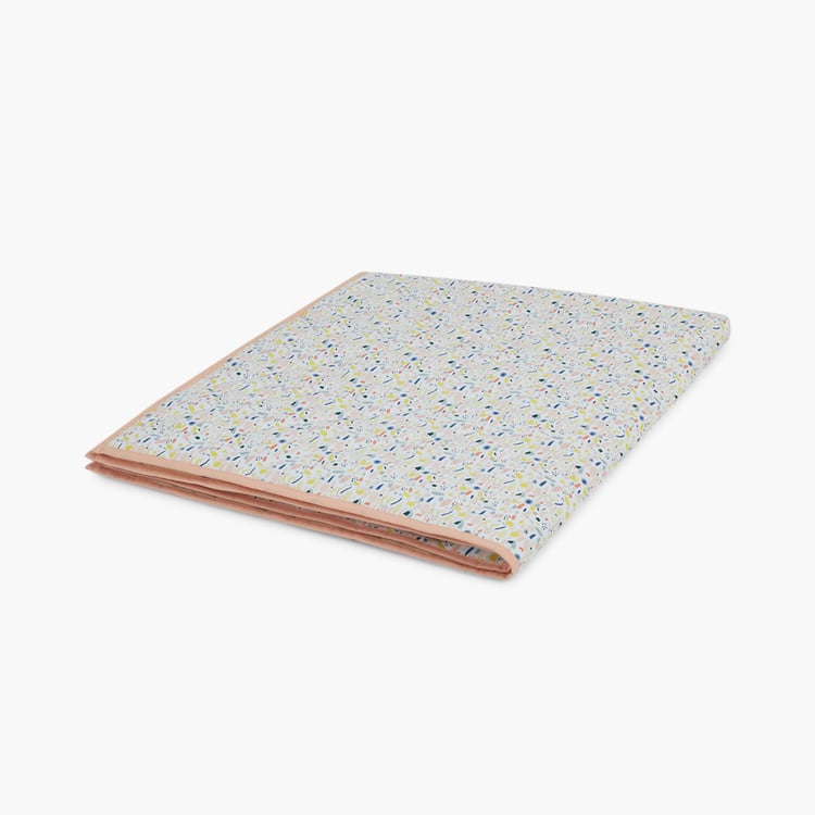 PORTICO Little Peaches Cotton Printed Infant Quilt