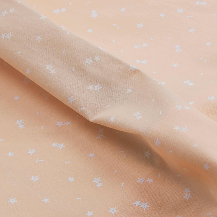 PORTICO Little Peaches Cotton 2Pcs Infant Bedsheet Set