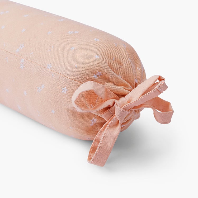 PORTICO Little Peaches Cotton Set of 2 Infant Bolsters - 40cm