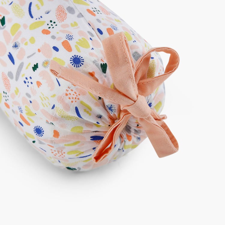 PORTICO Little Peaches Cotton Set of 2 Infant Bolsters - 40cm