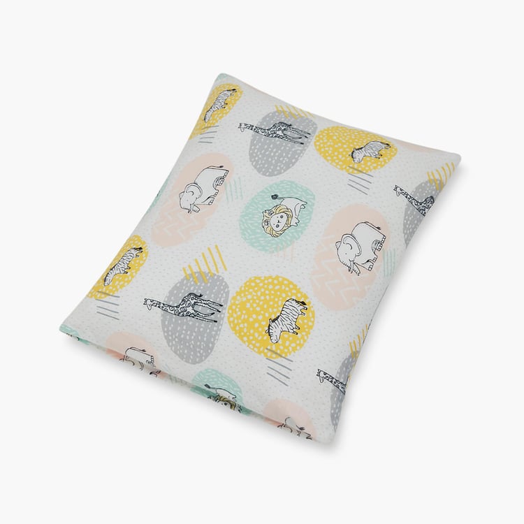 PORTICO Little Peaches Cotton Infant Pillow - 25x30cm