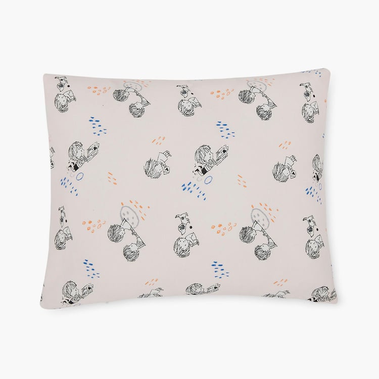 PORTICO Little Peaches Cotton Infant Pillow - 25x30cm