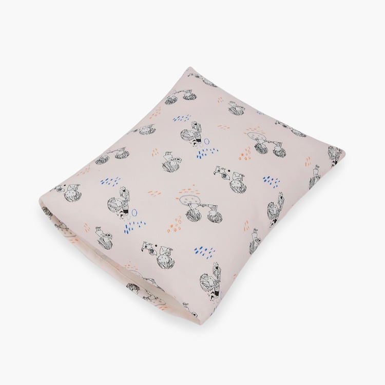 PORTICO Little Peaches Cotton Infant Pillow - 25x30cm