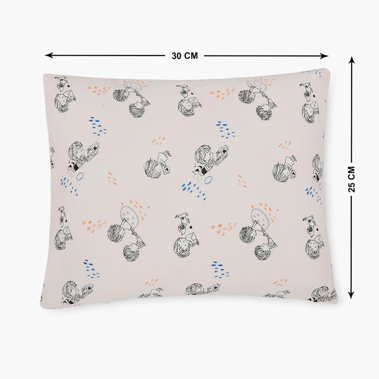 PORTICO Little Peaches Cotton Infant Pillow - 25x30cm