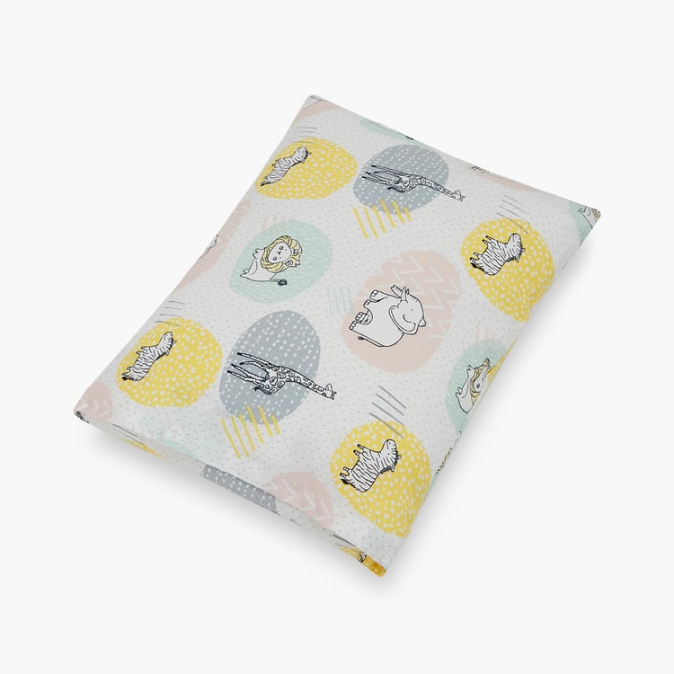 PORTICO Little Peaches Cotton Infant Pillow - 25x30cm