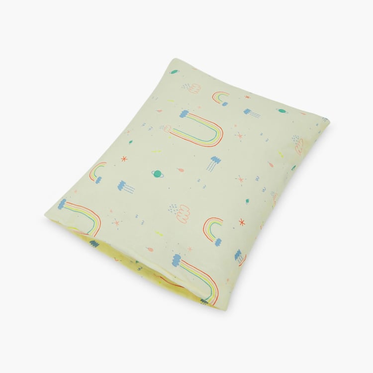 PORTICO Little Peaches Cotton Infant Pillow - 25x30cm