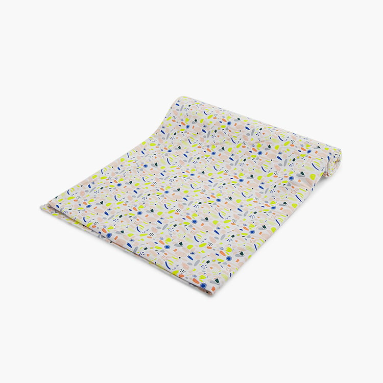 PORTICO Little Peaches Cotton Set of 2 Printed Swaddles