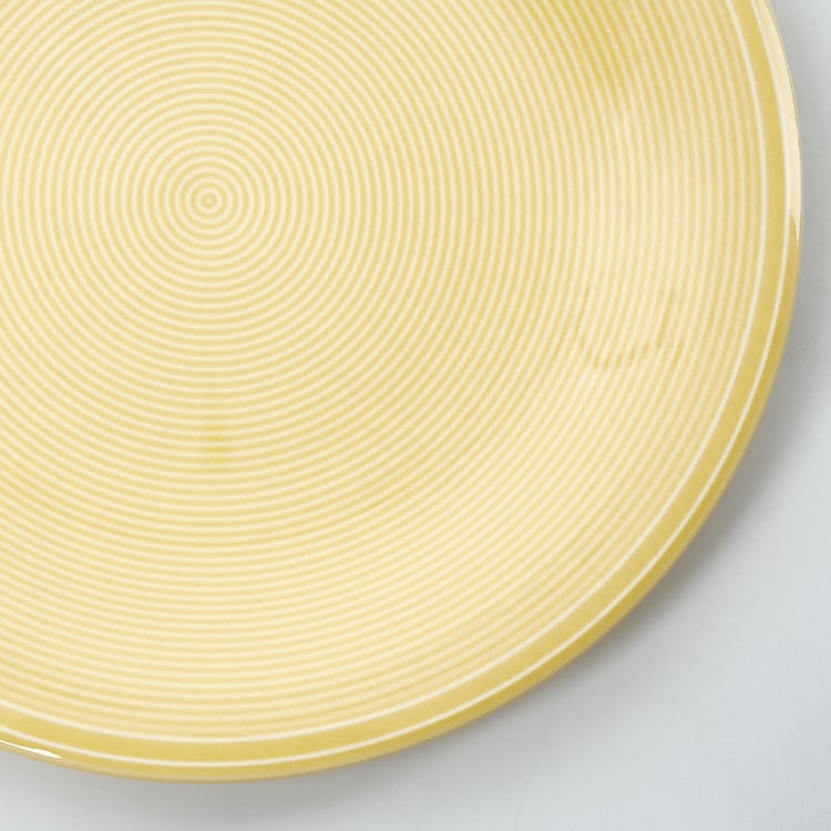 Colour Refresh Rhythm Porcelain Striped Side Plate - 21cm