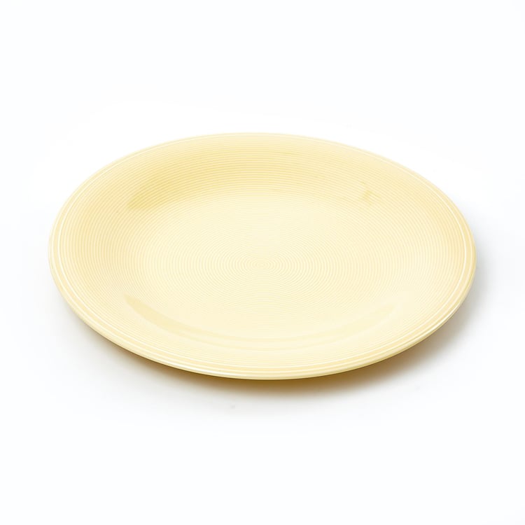 Colour Refresh Rhythm Porcelain Striped Dinner Plate - 28cm