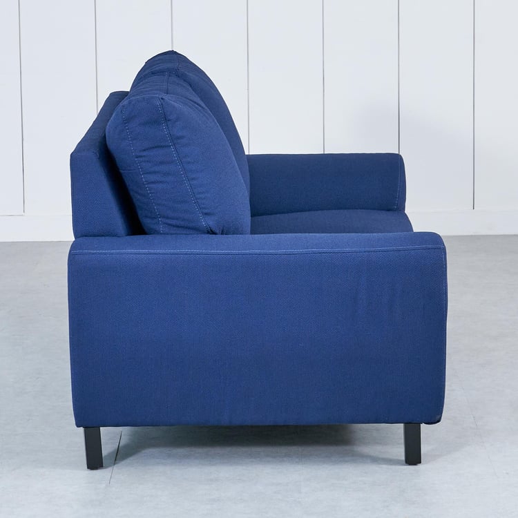 Ocean Fabric 2-Seater Sofa - Blue