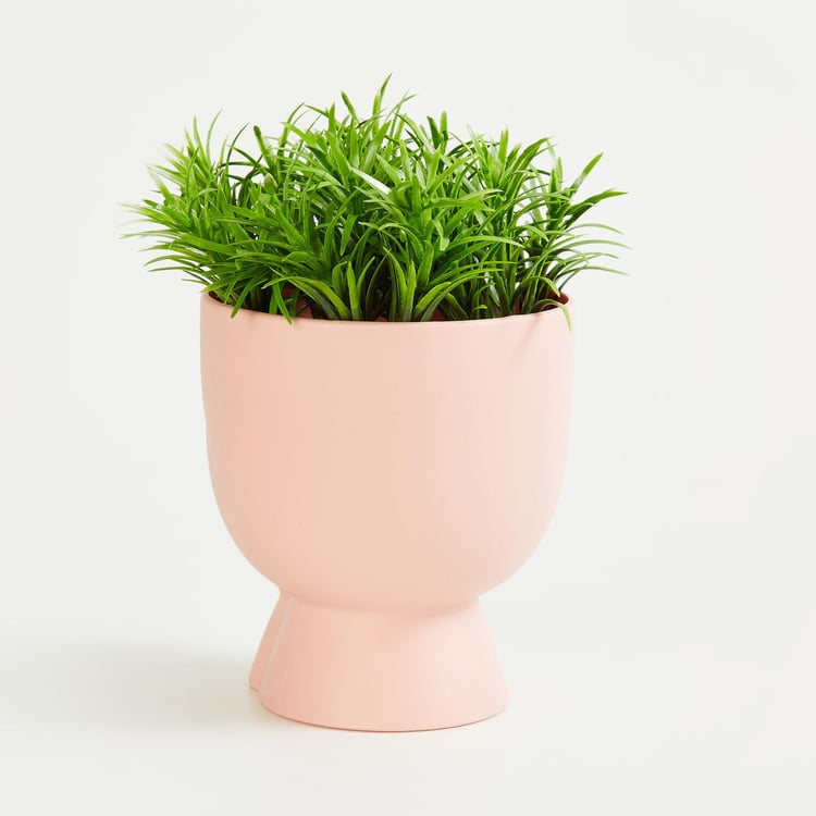 Spinel Decor Artificial Plant in Face Pot