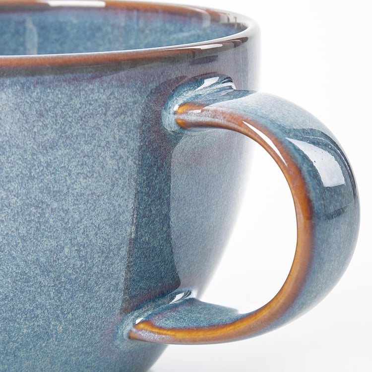 Capiz Grigio Porcelain Cup and Saucer - 180ml