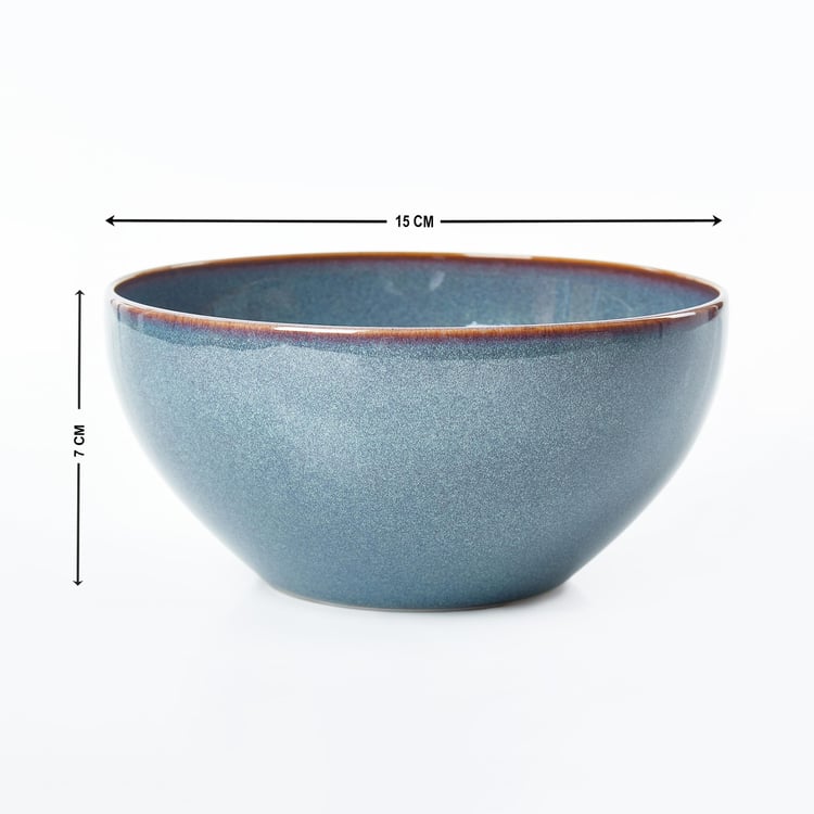 Capiz Grigio Porcelain Cereal Bowl - 600ml