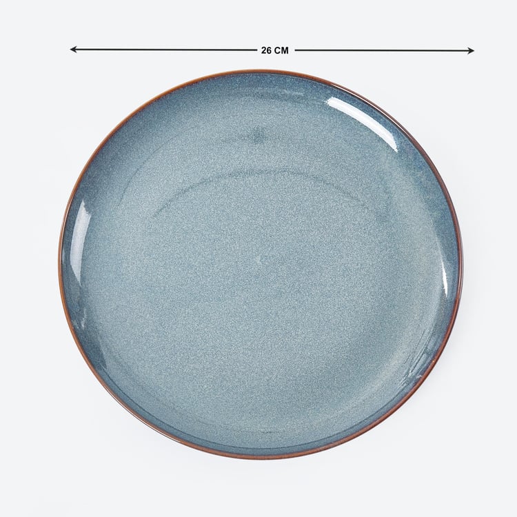 Capiz Grigio Porcelain Dinner Plate - 26cm