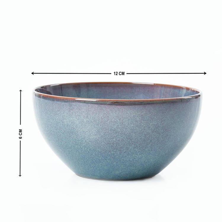 Capiz Grigio Porcelain Katori - 340ml