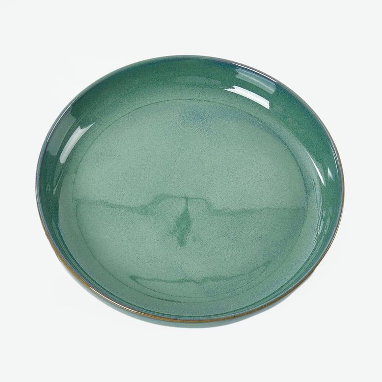 Capiz Verde Porcelain Deep Plate - 21.8 cm