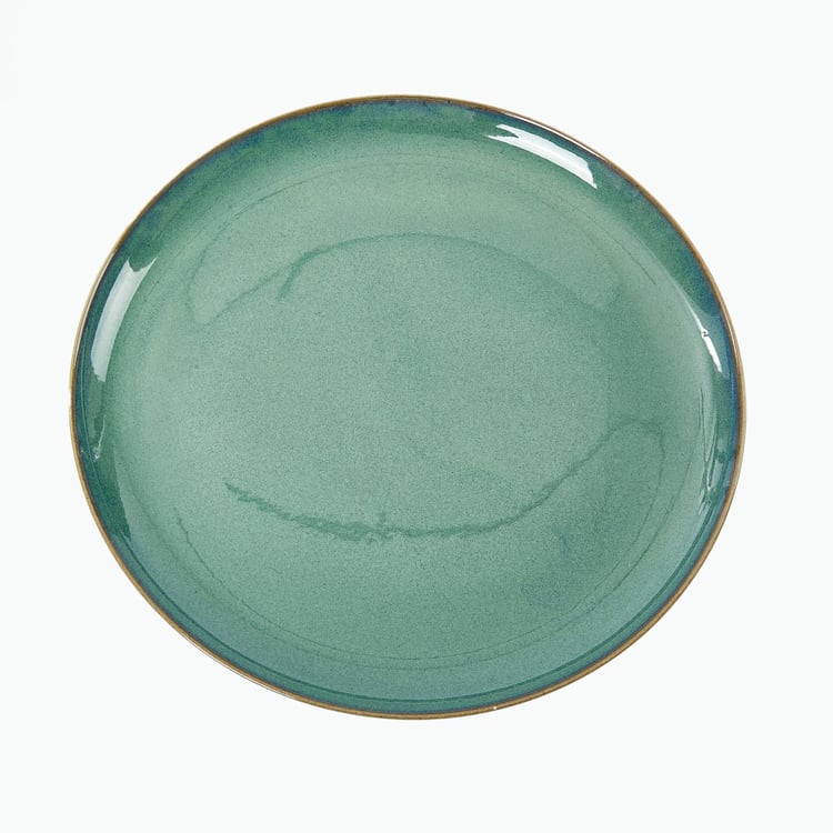 Capiz Verde Porcelain Dinner Plate - 26cm