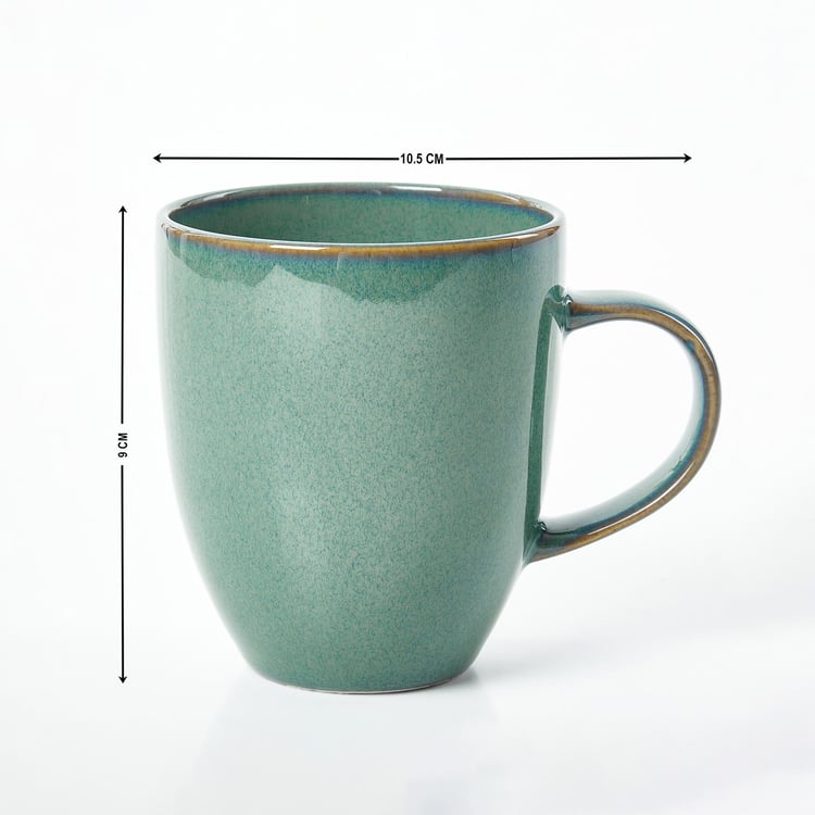 Capiz Verde Porcelain Coffee Mug - 250ml