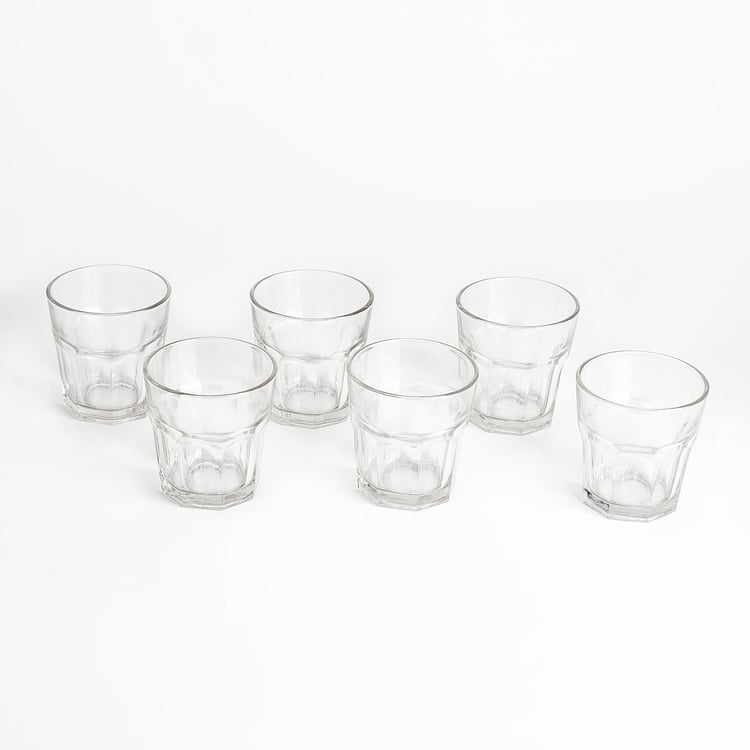 Luana Set of 6 Juice Glasses - 225ml