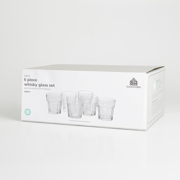Lot De 6 Verres à Whisky Cristal Vintage - Marques Diverses - Époque 1920-1949