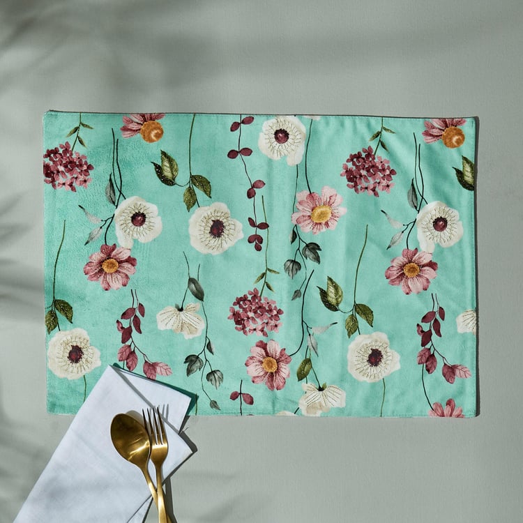 Drake Floral Print Reversible Placemat