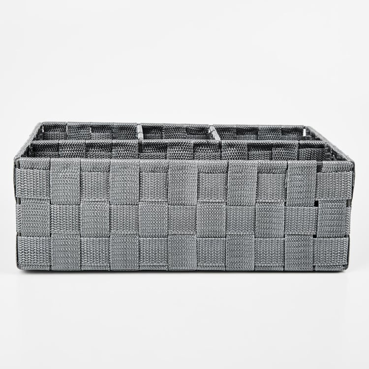 Wilton Norma Polypropylene 4-Partition Storage Basket